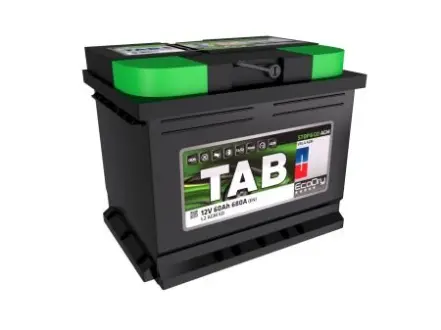 АКБ Ecodry AGM, 60Ah, 680A EN, 242x175x190, B13,правий "+", AGM Акумулятор (START-STOP) TAB 213060