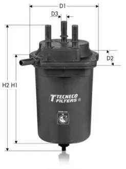 Фільтр паливний без датчика рівня води Tecneco GS9946P