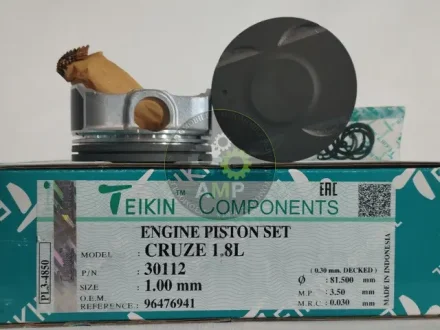 Поршни +1.00mm (к-кт на мотор) Chevrolet CRUZE F18D4 TEIKIN 30112100