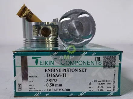 Поршни ремонт (+0.50мм) (к-кт на мотор) HONDA D16A6-II TEIKIN 38173050