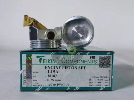 Поршни +0.25мм (к-кт на мотор) HONDA L15A TEIKIN 38182025