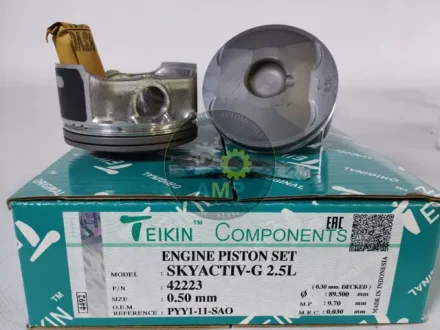 Поршни ремонт (+0.50мм) (к-кт на мотор) Mazda Skyactiv-G 2.5L TEIKIN 42223050