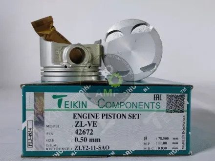 Поршни ремонт (+0.50мм) (к-кт на мотор) Mazda 1.5L (ZL) 323 BJ TEIKIN 42672050
