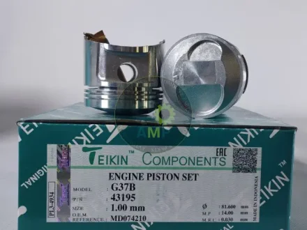 Поршни ремонт (+1.00мм) (к-кт на мотор) Mitsubishi G37B TEIKIN 43195100