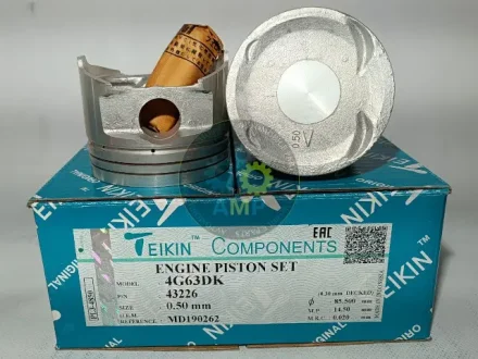 Поршень із пальцем (к-кт на двигун) 4G63DK, Teikin TEIKIN 43226050
