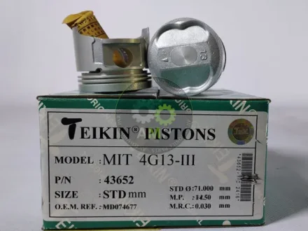 Поршни стандарт (STD) (к-кт на мотор) Mitsubishi 4G13-III TEIKIN 43652STD