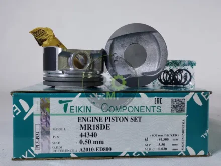 Поршни ремонт (+0.50мм) (к-кт на мотор) Nissan MR18DE Tiida TEIKIN 44340050