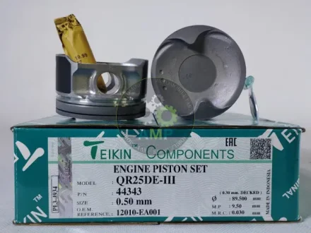 Поршни ремонт (+0.50мм) (к-кт на мотор) Nissan QR25DE (USA,General,Asia) TEIKIN 44343050