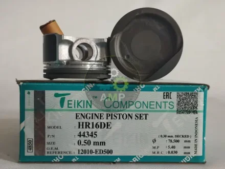 Поршни ремонт (+0.50мм) (к-кт на мотор) Nissan HR16DE TEIKIN 44345050