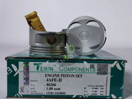 Поршни ремонт +1.00mm (к-кт на мотор) Toyota 4A-FE-II TEIKIN 46266100