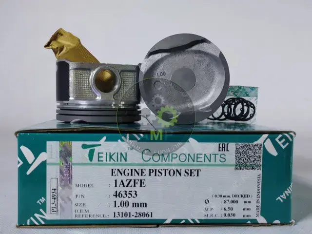 Поршни ремонт (+1.00мм) (к-кт на мотор) 1AZ-FE Avensis, Camry, RAV-4 TEIKIN 46353100 (фото 1)