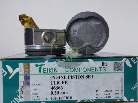 Поршни ремонт (+0.50мм) (к-кт на мотор) Toyota 1TR-FE TEIKIN 46366050