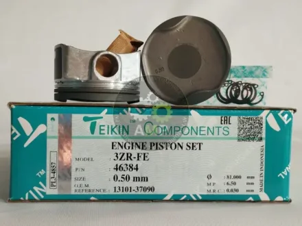 Поршни ремонт (+0.50мм) (к-кт на мотор) 3ZR-FE Avensis, RAV-4 TEIKIN 46384050