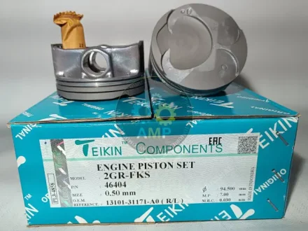 Поршни ремонт +0.50мм (к-кт на мотор) Toyota 2GR-FKS Lexus RX350, GS350 TEIKIN 46404050
