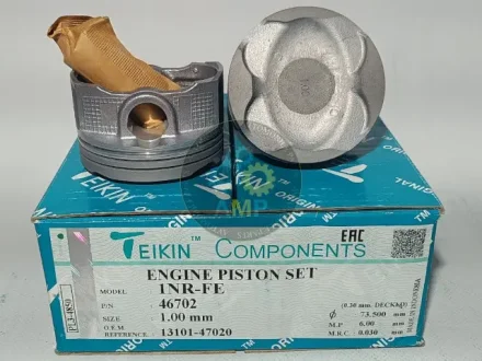 Поршни ремонт (+1.00мм) (к-кт на мотор) Toyota 1NR-FE TEIKIN 46702100