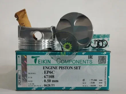 Поршни ремонт (+0.50мм) (к-кт на мотор) Mini Cooper, Peugeot EP6C, BMW TEIKIN 67108050