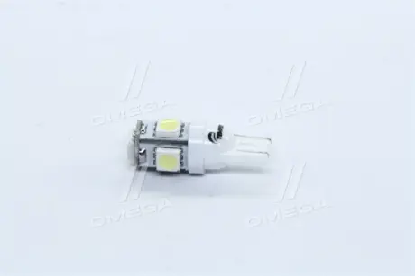 Лампа LED б/ц габарит и приборная панель T10-5SMD W2.1x9.5d 12V WHITE <>... TEMPEST Tmp-14T10-12V