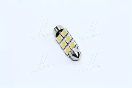 Лампа LED Софитные C5W 24V T11x41-S8.5 (6 SMD size5050) WARM WHITE <> TEMPEST Tmp-16T11-24V