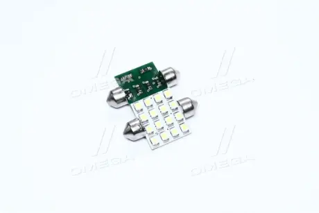 Лампа LED Софитные C5W 12V T11x36-S8.5 (16 SMD 2835) WHITE <> TEMPEST Tmp-19T11-12V