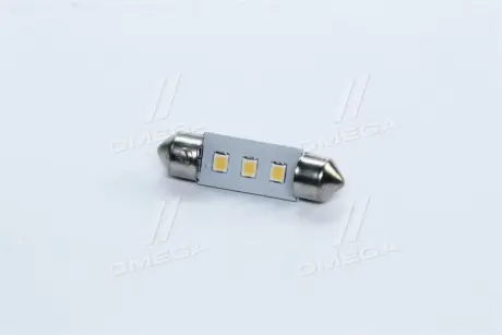 Лампа LED Софитные C5W 12V Т11x36-S8.5 (3SMD, размер 3528) WARM WHITE <> TEMPEST Tmp-22T11-12V