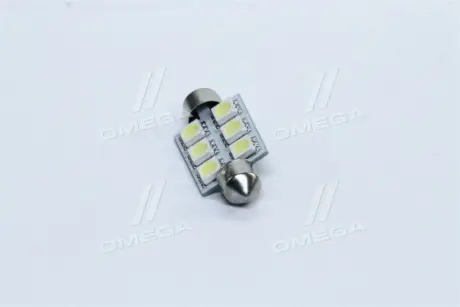 Лампа LED Софітні C5W 12V T11x39-S8.5 (6SMD, розмір 5050) білий <> TEMPEST Tmp-25T11-12V