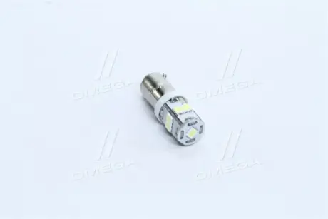 Лампа LED габарит, подсветка приборной панели T8-03 9SMD (размер 3528) T4W (BA9s) белый 24V <TEMP TEMPEST Tmp-33T8-24V