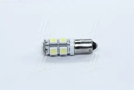 Лампа LED габарит, посветка панелі приладів T8-03 9SMD (розмір 5050) T4W (BA9s) білий 24V <> TEMPEST Tmp-34T8-24V