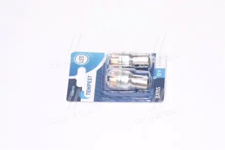 Лампа LED указателей поворотов и стоп-сигналов 12V BA15S 15SMD WHITE <> TEMPEST Tmp-LX17-S25