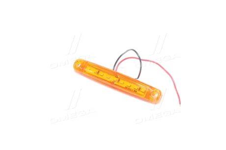 Ліхтар габаритний 24V LED помаранчевий (9 діодів, 1 ряд) TEMPEST TP02-57-052