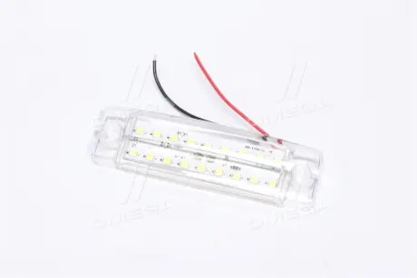 Фонарь габаритный 24V LED белый (18 диодов, 2 ряда)) TEMPEST TP02-57-057