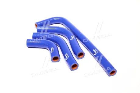 Патрубки обігрівача ГАЗ 3302 (дв.402) (компл. 4 шт. силікон))) TEMPEST TP.1393