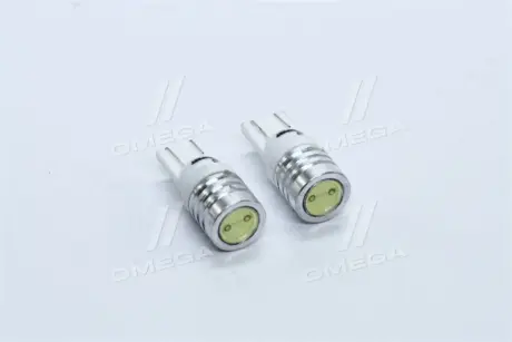 Лампа LED б/ц габарит и приборная панель T10-1LED 24V High Power Led WHITE 2шт. блистер <> TEMPEST TP-202T10-24V