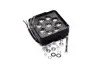 Фара LED додаткова 5D 24V/27W 9діод (квадратна))) TEMPEST TP 27-5D-C4 (фото 1)