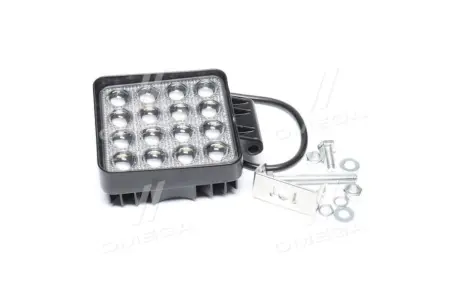 Фара LED дополнительная GOLD 5D 24V/48W, 16 диод, (квадратная), широкий луч TEMPEST TP 48-5D-C3