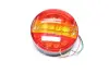 Фонарь задний круглый LED оранжевый без света заднего хода 24v TEMPEST TP 56-12-71 (фото 1)