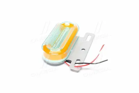 Фонарь габаритный (оранжевый) LED 24V с подсветкой борта TEMPEST TP 97-27-87