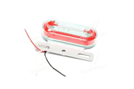 Фонарь габаритный (красный) LED 24V (с поворотником, подсветкой борта)) TEMPEST TP 97-27-90