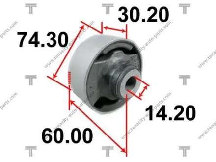 Сайлентблок рычага honda k20 accord 02-07 TENACITY AAMHO1018