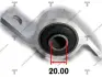 Сайлентблок рычага subaru impreza 1.8/2.0 98-99 TENACITY AAMSB1002 (фото 1)