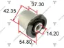 Сайлентблок рычага toyota mark 2 gx90 92-96 TENACITY AAMTO1055 (фото 1)
