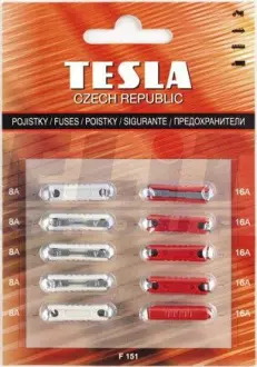 Комплект запобіжників TORPEDO BLATNA TESLA F 151