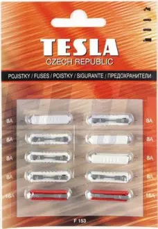 Комплект запобіжників TORPEDO BLATNA TESLA F 153