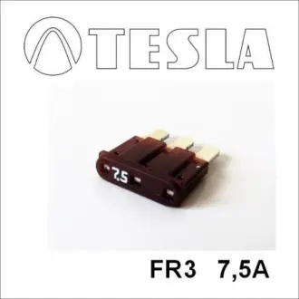 Запобіжник MICRO3 7,5A BLATNA TESLA FR3 7.5A.10