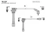 Кабель запалювання к-кт MMC 06.97-04.00 3.5 6G74 DOHC TESLA T632P (фото 1)
