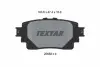 Колодки гальмівні (задні) Toyota Rav4 18-/Highlander 19- (з датчиком) TEXTAR 2058201 (фото 1)