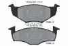 Гальмівні колодки SEAT/SKODA/VW Arosa/Fabia/Fox/Lupo/Polo "F "92>> ="" TEXTAR 2186602 (фото 1)
