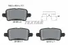 Колодки гальмівні (задні) Chevrolet Cruze 15-/Bolt 16-/Opel Astra K 15- Q+ TEXTAR 2212901 (фото 2)