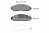 Колодки гальмівні (передні) Nissan Leaf/NV200 17- (Akebono) (+датчик) TEXTAR 2243903 (фото 1)