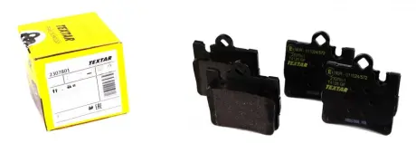 Гальмівні колодки MERCEDES S(W220,C215) "R "98-"06 ="" TEXTAR 2307801
