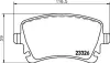 Гальмівні колодки VW Phaeton "R "02-16 ="" TEXTAR 2332603 (фото 1)